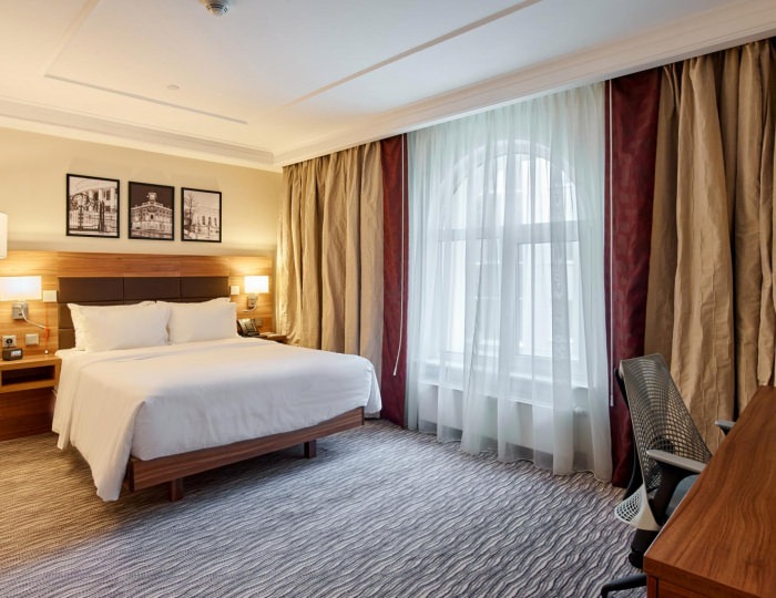 Номер улучшенный с 1 двуспальной кроватью - Отель Radisson Ulyanovsk / Рэдиссон Ульяновск