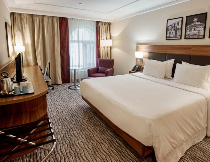 Номер улучшенный с 1 двуспальной кроватью - Отель Radisson Ulyanovsk / Рэдиссон Ульяновск
