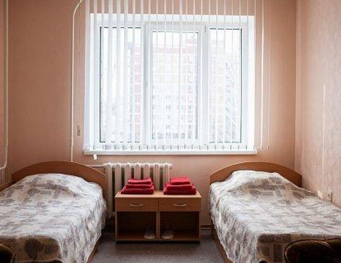 Номер эконом с 2 односпальными кроватями - Отель «Дерябинъ» Ижевск