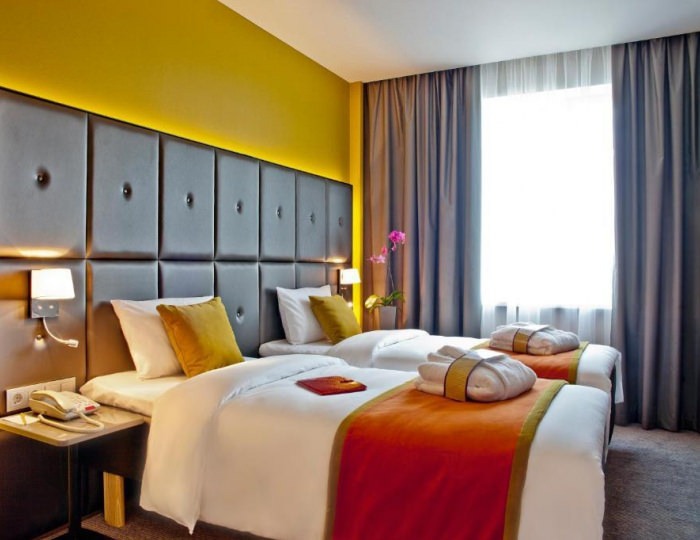 Номер делюкс с 2 односпальными кроватями - Отель Mercure Тюмень Центр / Меркюр Тюмень Центр