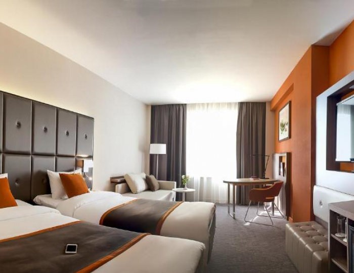 Номер делюкс с 2 односпальными кроватями - Отель Mercure Тюмень Центр / Меркюр Тюмень Центр