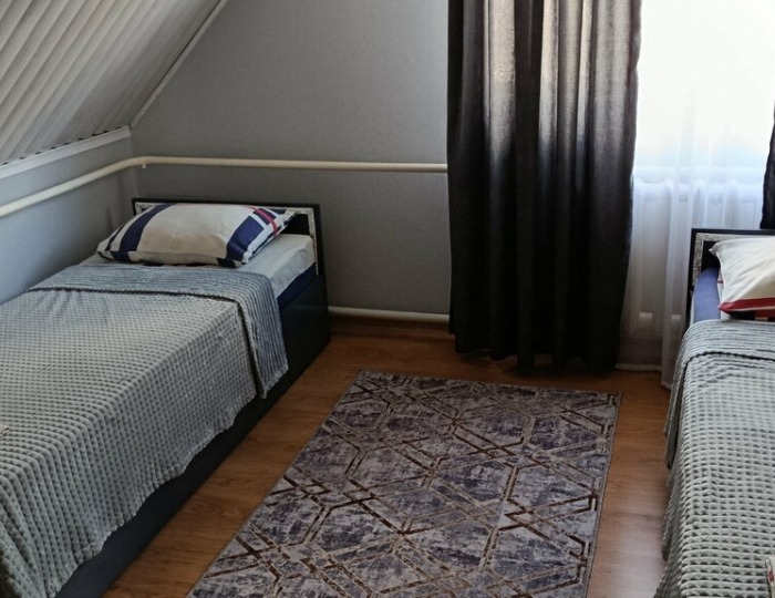 кровать в 2х местном номере - Отель «Апгрейд» Ставрополь