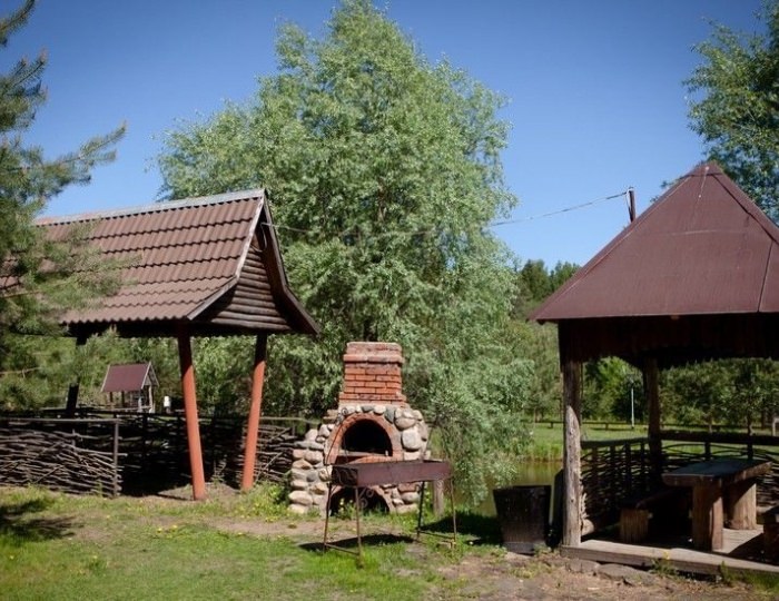 Беседка с мангалом - Отель Country Resort / Кантри Резорт