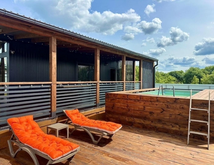 Коттедж «Дом с баней и чаном Загородный оазис» Орел