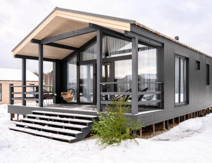 Коттедж Дом от  Sheluha House / Шелуха Хаус на улице Лесной Ступино