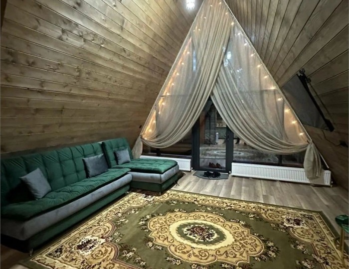 А-Фрейм VIP с джакузи - Гостевой дом «Gorniy City» Архыз