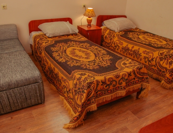 Стандарт 2-местный 1-комнатный (вид на море, кондиционер) корпус 9 - Пансионат «Авангард» Николаевка