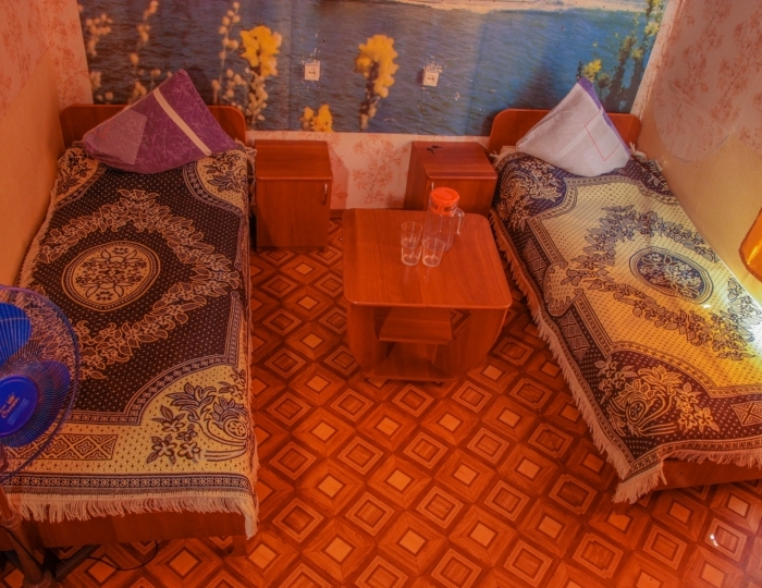 Стандарт 2-местный 3-категория корпус 1,6,10,11 (удобства на блок) - Пансионат «Авангард» Николаевка