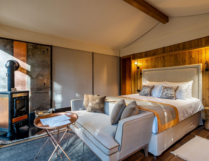 Лодж с террасой и зоной BBQ. - Отель «WE LODGE» Санкт-Петербург