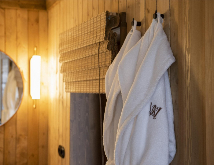 Лодж с террасой и зоной BBQ. - Отель «WE LODGE» Санкт-Петербург