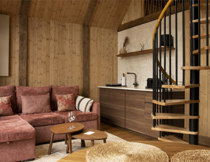 A-frame: просторный лодж с двумя спальнями - Отель «WE LODGE» Санкт-Петербург