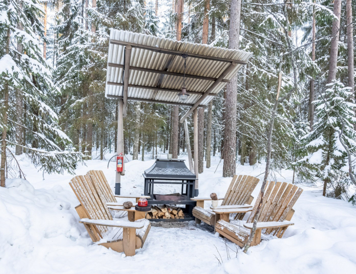 A-frame: просторный лодж с двумя спальнями - Отель «WE LODGE» Санкт-Петербург