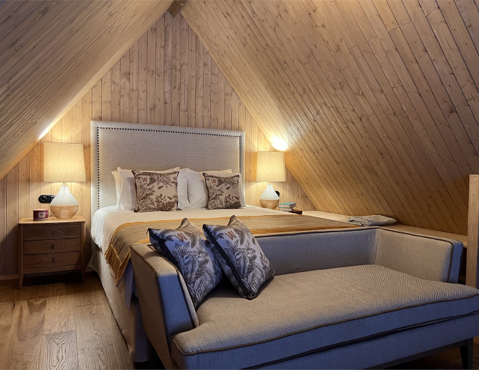 A-frame: просторный лодж с двумя спальнями - Отель «WE LODGE» Санкт-Петербург