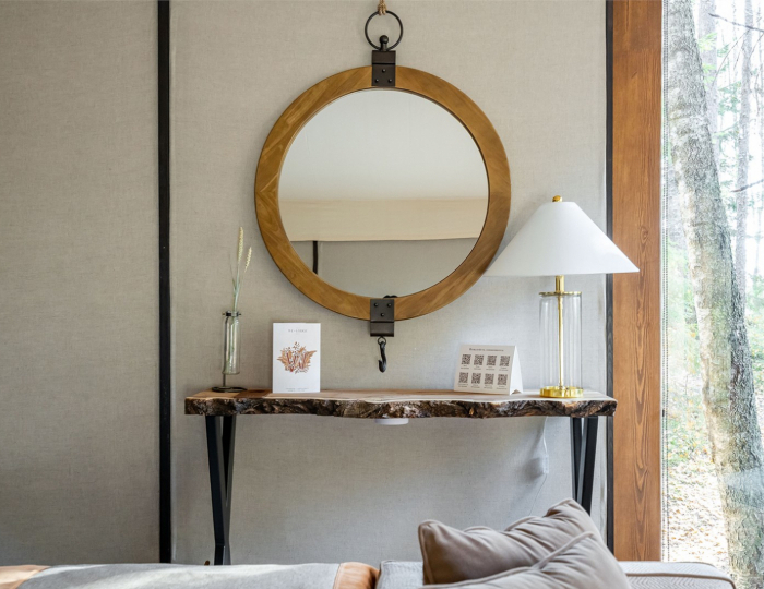 Лодж с увеличенной террасой. - Отель «WE LODGE» Санкт-Петербург