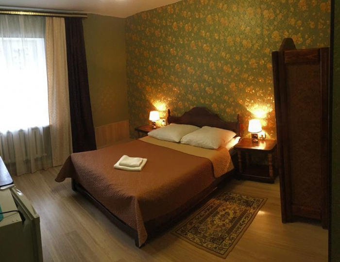 Номер улучшенный с 1 двуспальной кроватью (с завтраком) - Отель «Держава» Смоленск