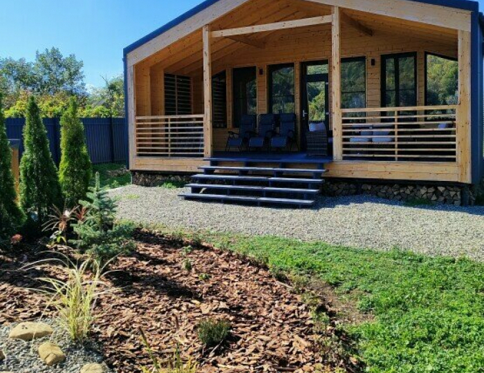 Шале с 2 спальнями - База отдыха «Волшебное место» Даховская