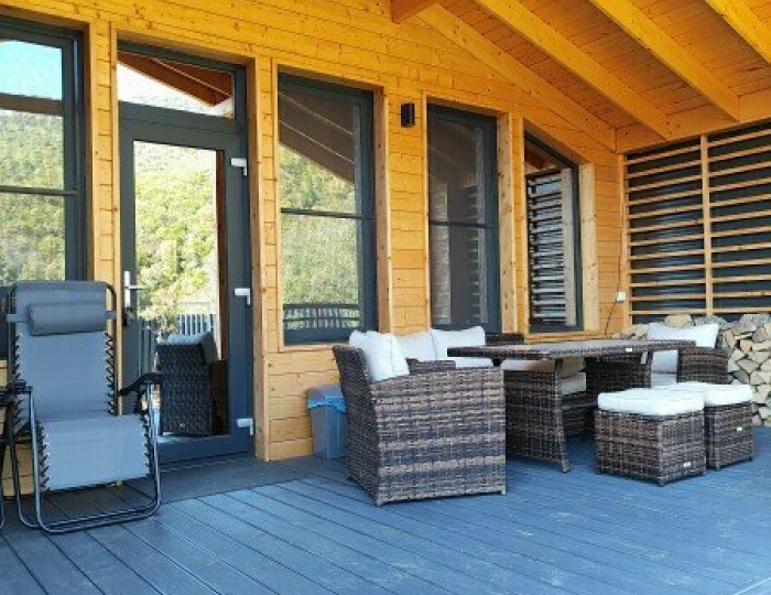 Шале с 2 спальнями - База отдыха «Волшебное место» Даховская