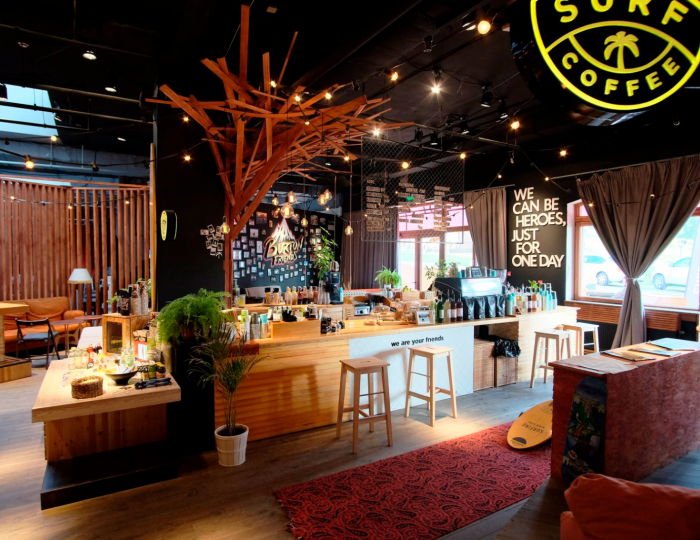 Кофейня «Surf Coffee» - Отель Riders Lodge / Райдерс Лодж