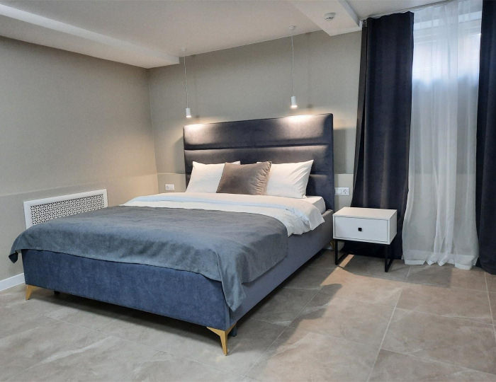 Номер стандарт с 1 двуспальной кроватью - Отель «В теме» Самара