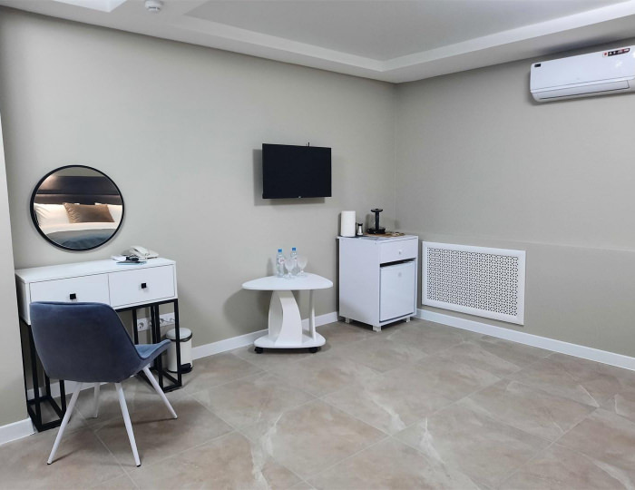 Номер стандарт с 1 двуспальной кроватью - Отель «В теме» Самара