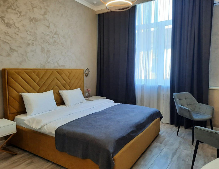 Номер стандарт улучшенный с 1 двуспальной кроватью - Отель «В теме» Самара