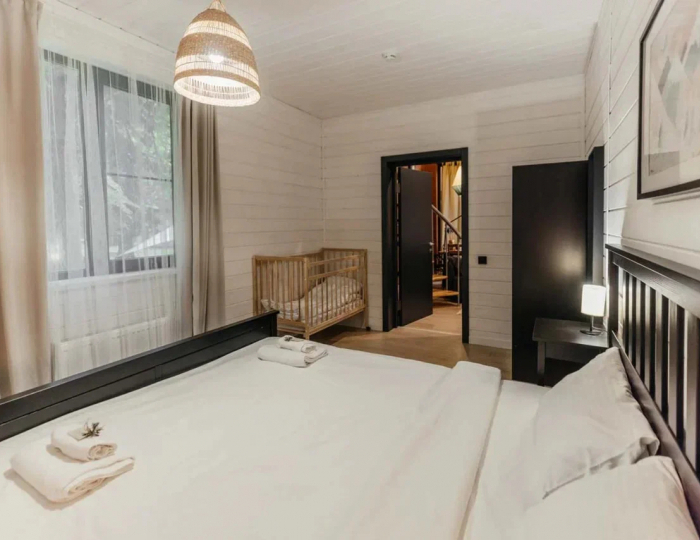 Villa Villa №2 2-этажная с мангальной зоной - Отель «Dreamland Villas / Дримлэнд Виллас» Архыз