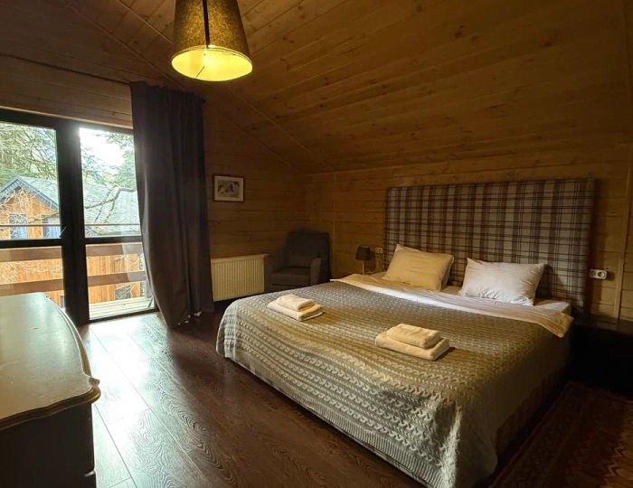 Дом Chalet с крытой террасой - Отель «Dreamland Villas / Дримлэнд Виллас» Архыз