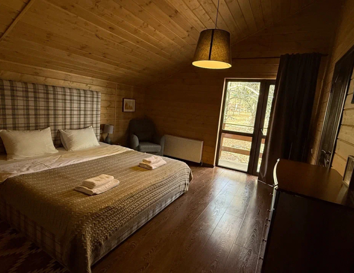 Дом Chalet с крытой террасой - Отель «Dreamland Villas / Дримлэнд Виллас» Архыз