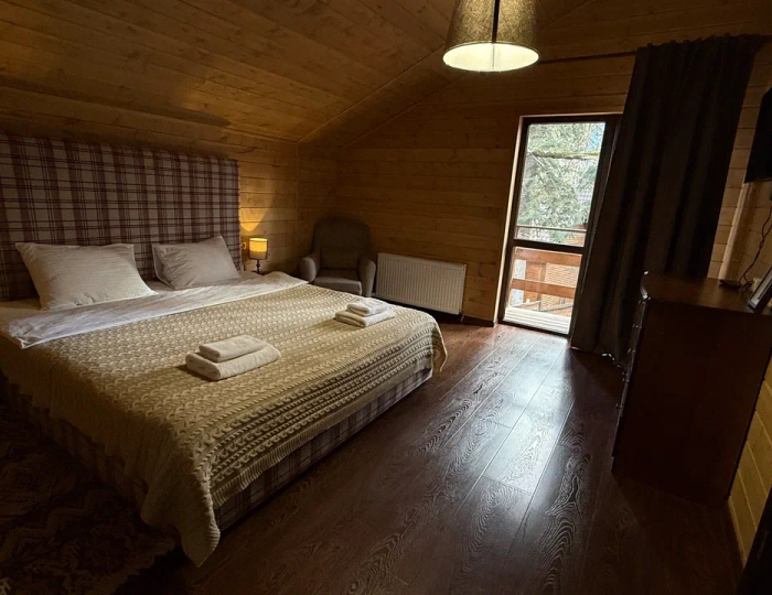 Дом Chalet с крытой террасой - Отель «Dreamland Villas / Дримлэнд Виллас» Архыз
