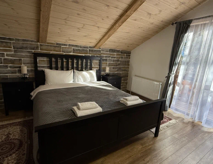 Дом Dream chalet с баней, сибирским чаном и тенисным кортом - Отель «Dreamland Villas / Дримлэнд Виллас» Архыз
