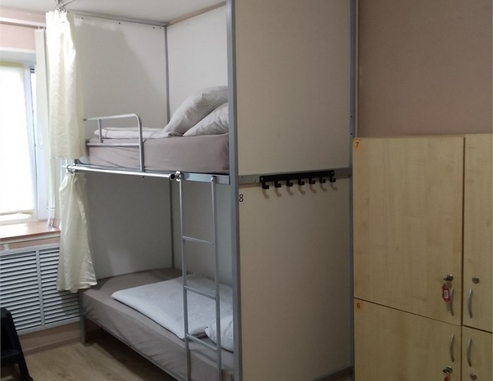 Кровать в 4-местном общем номере - Карелия «Хостел» Петрозаводск