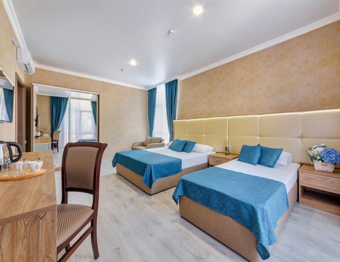 Комфорт 3х-местный без вида - Отель «Атлас» Геленджик