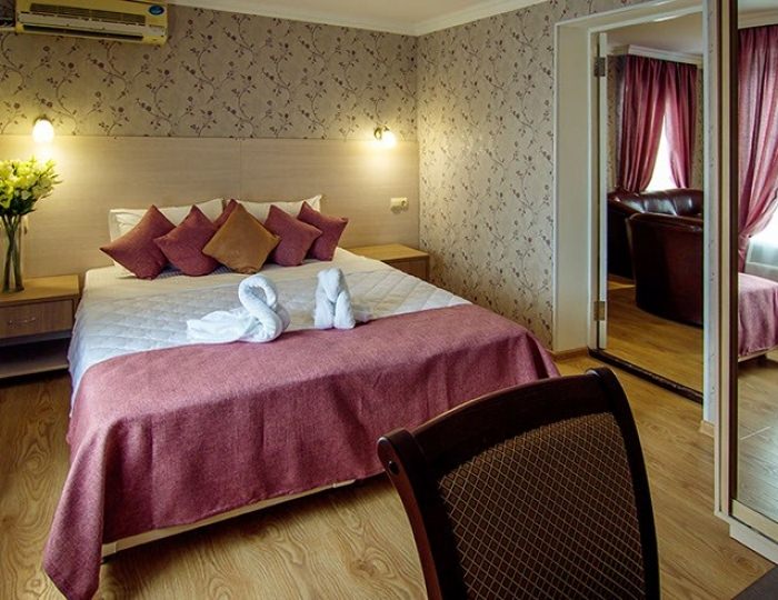 Люкс с кухней и балконом - Отель «Атлас» Геленджик