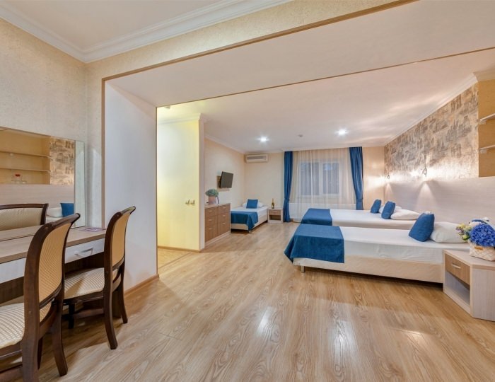 Апартаменты четырехместные с кухней - Отель «Атлас» Геленджик