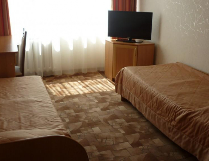 1-комнатный номер стандарт с 2 односпальными кроватями - Отель «Салют» Орел