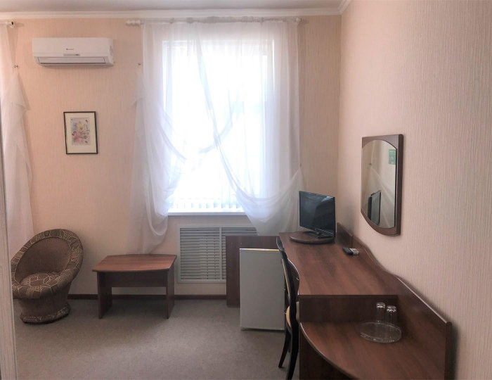 Номер стандарт с 1 двуспальной кроватью - Гостиница «Орел»