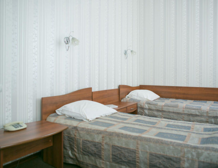 Номер стандарт с 2 односпальными кроватями - Гостиница «Орел»