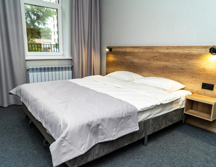 Номер стандарт с 1 двуспальной кроватью - Отель «Ривер Хаус» Орел