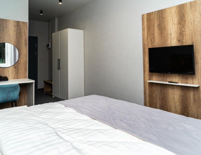 Номер стандарт с 1 двуспальной кроватью - Отель «Ривер Хаус» Орел