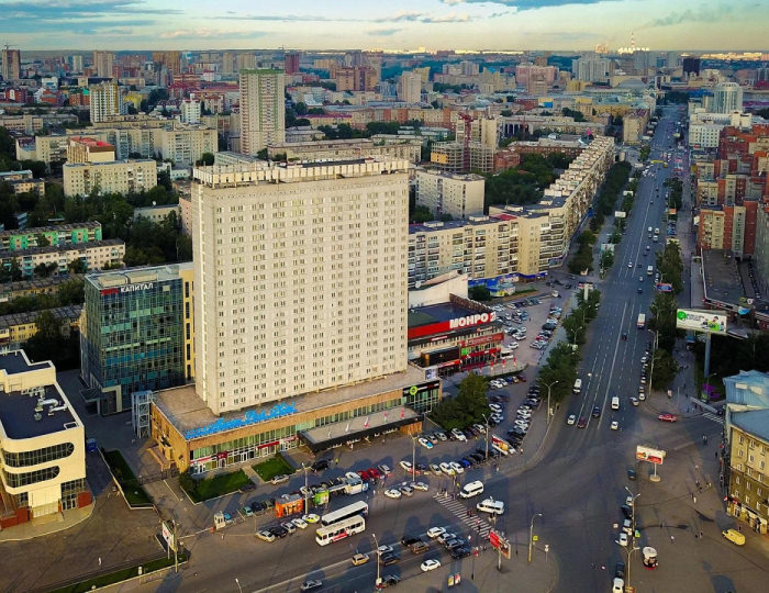Отель Marins Park Hotel Novosibirsk / Маринс Парк Новосибирск