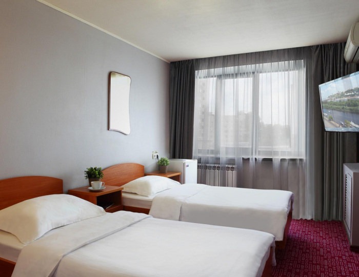 Номер стандарт с 2 односпальными кроватями - Отель Marins Park Hotel Nizhny Novgorod / Маринс Парк Нижний Новгород