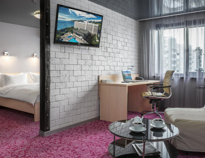 Номер люкс - Отель Marins Park Hotel Nizhny Novgorod / Маринс Парк Нижний Новгород