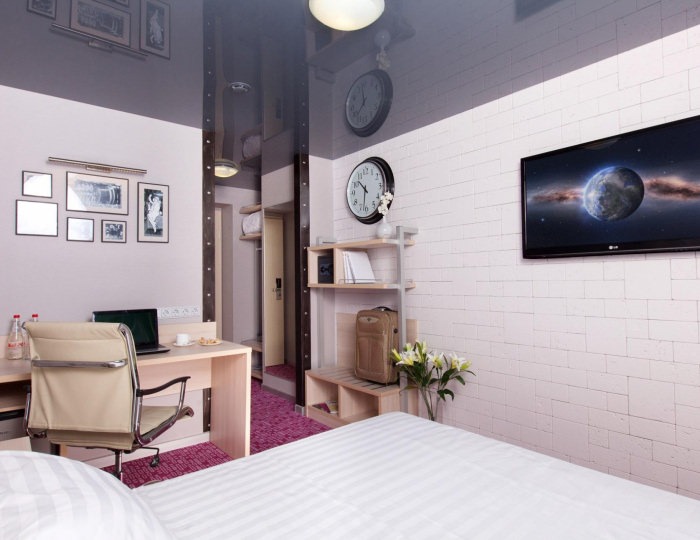 Номер стандарт улучшенный с 1 двуспальной кроватью - Отель Marins Park Hotel Nizhny Novgorod / Маринс Парк Нижний Новгород