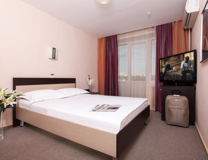 Номер стандарт с 1 двуспальной кроватью - Отель Marins Park Hotel Nizhny Novgorod / Маринс Парк Нижний Новгород