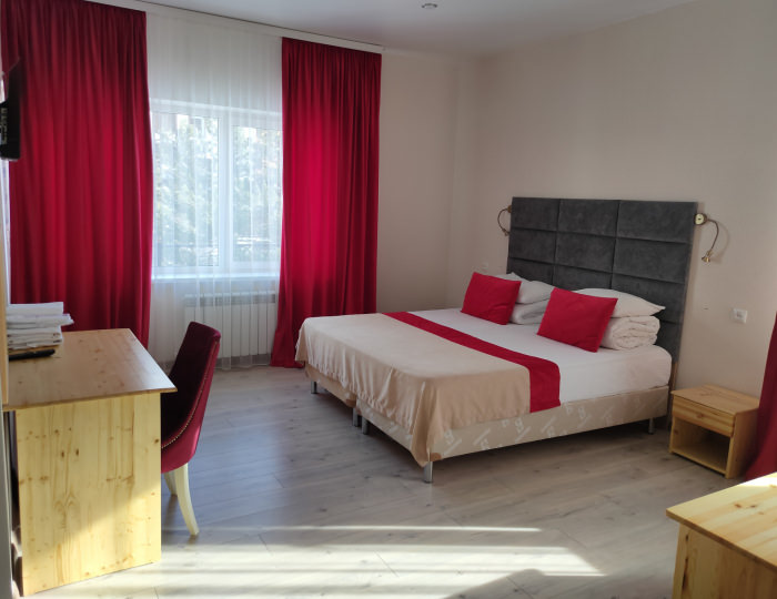 Улучшенный 2-местный 36 кв.м с балконом - Отель «Эльбер» Терскол