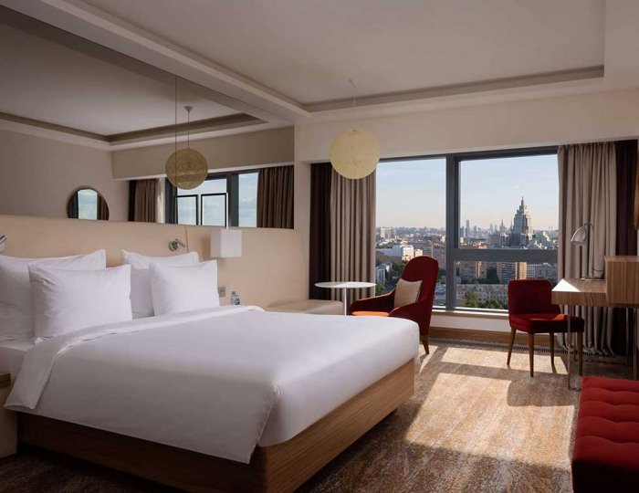 Premium с панорамным видом - Отель Radisson Blu Olympiyskiy Hotel / Рэдиссон Блу Олимпийский