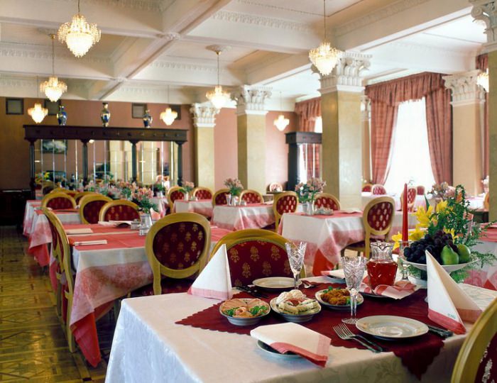 Обеденный зал, корпус 2 - Санаторий «Подмосковье УДП РФ»