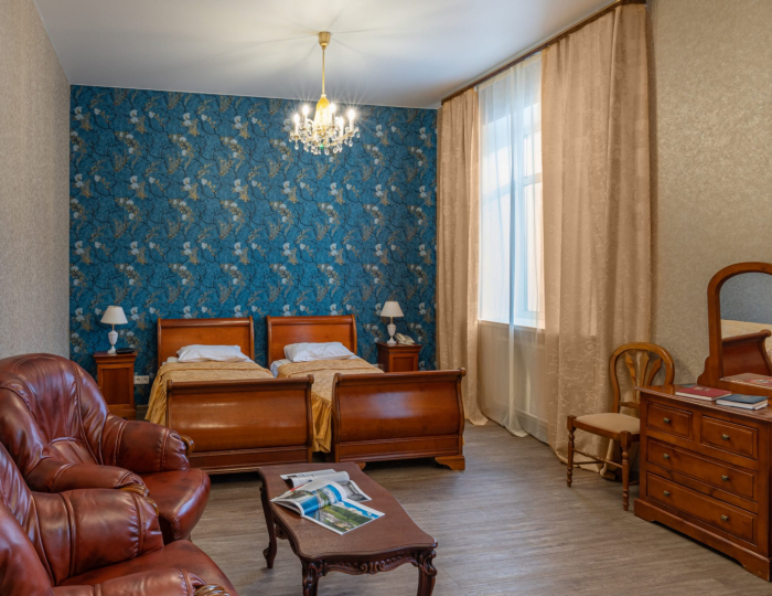 Люкс 2-комнатный улучшенный (корп 2) - Санаторий «Подмосковье УДП РФ»