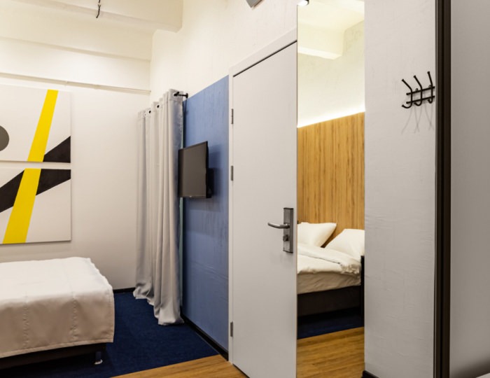 Бюджетный 2-местный БЕЗ ОКНА - Гостиница Greenfeel Hotel / Гринфил Великий Новгород