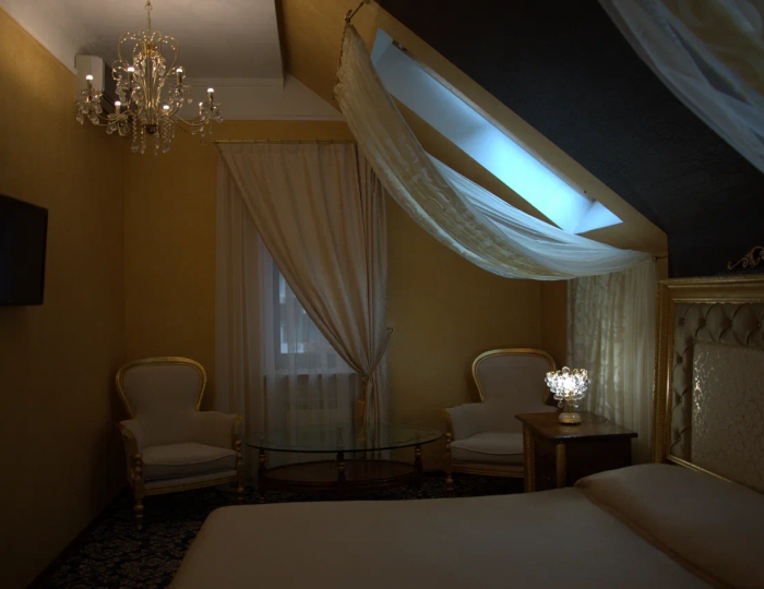 Люкс 3 местный 2 комнатный Люкс(Мансарда)№8 - Отель Dombay Palace / Домбай Пэлас